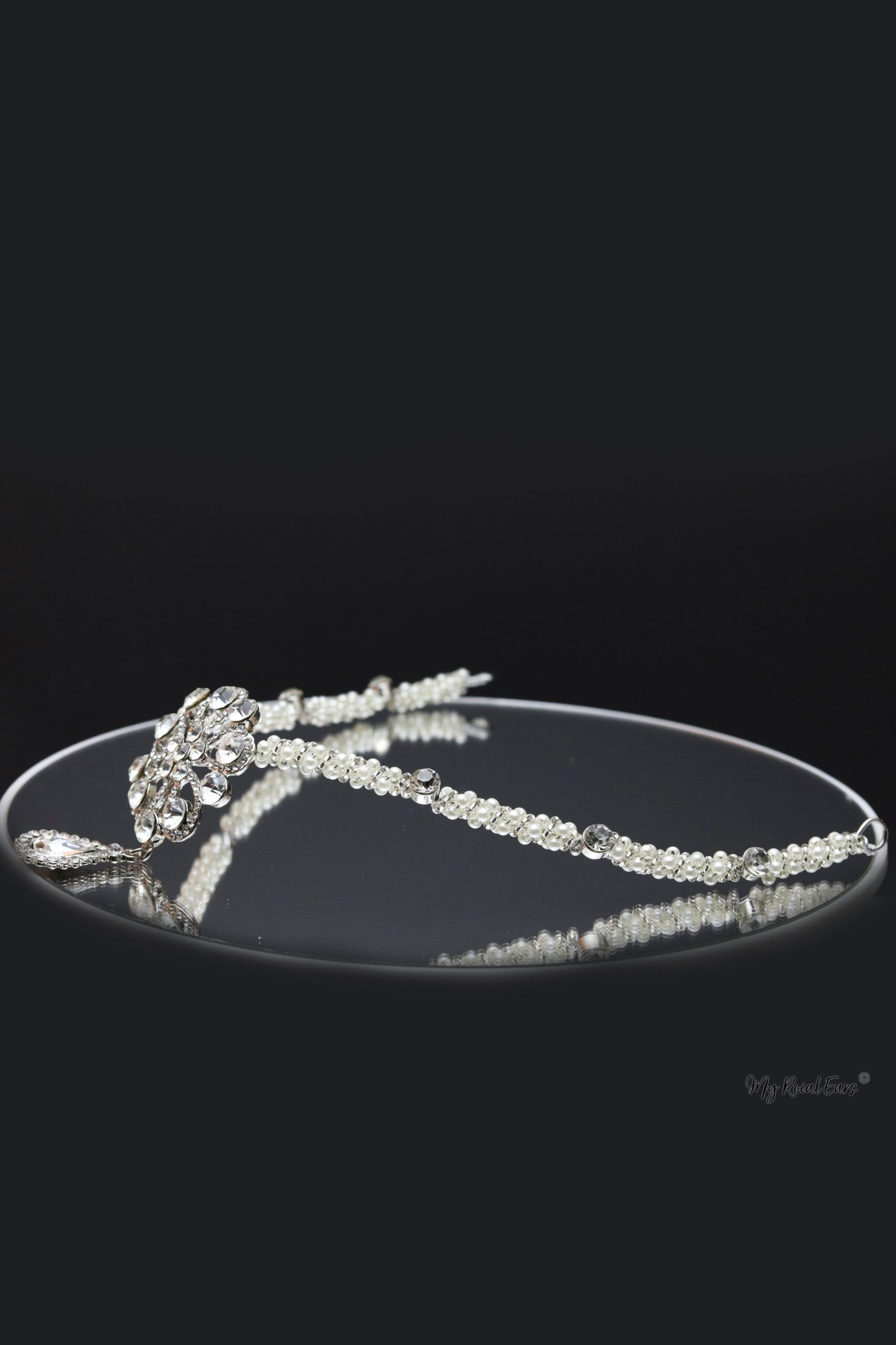 Queen Emily- vintage inspired handmade headpiece - My Roial Ears LTD