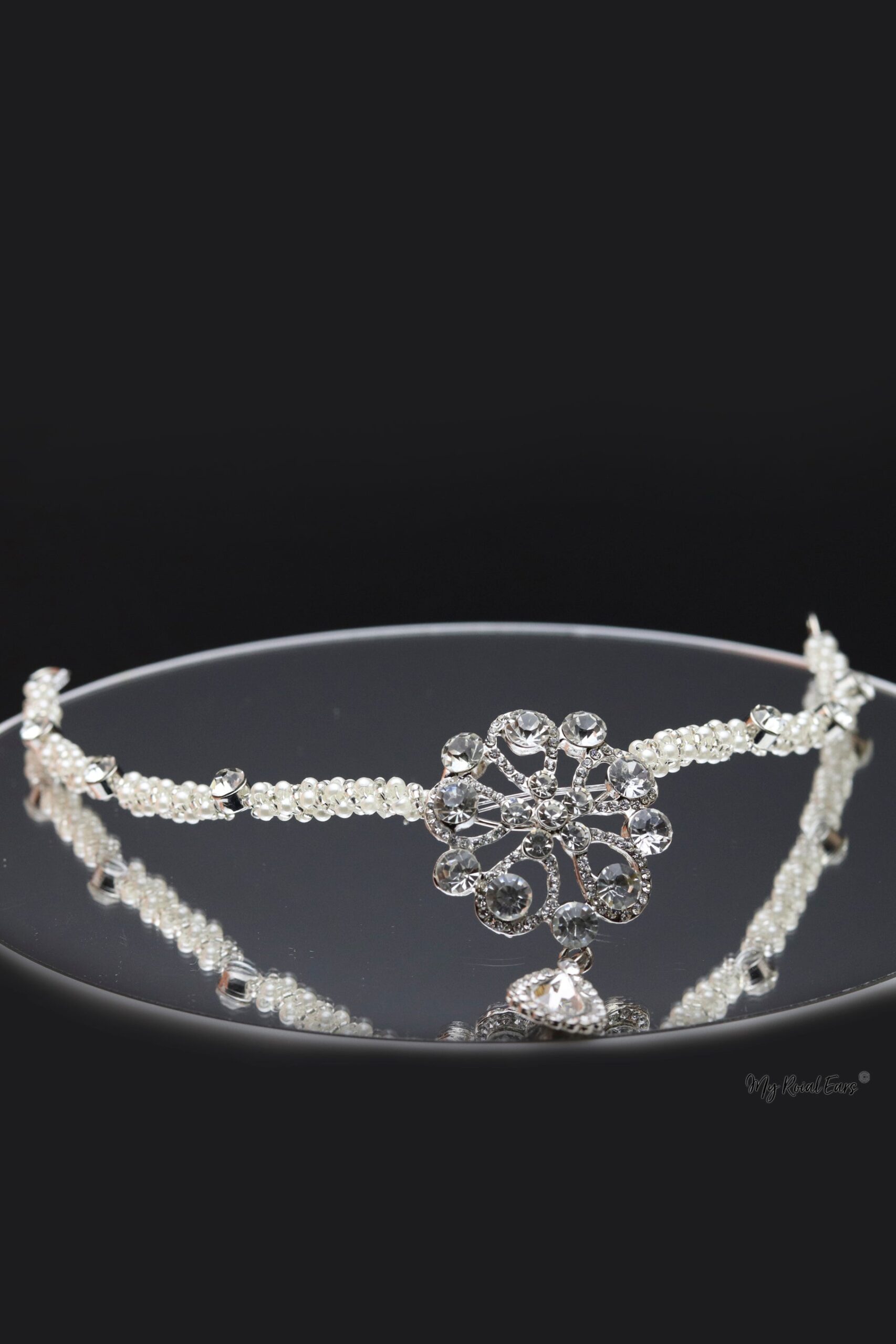 Queen Emily- vintage inspired handmade headpiece - My Roial Ears LTD