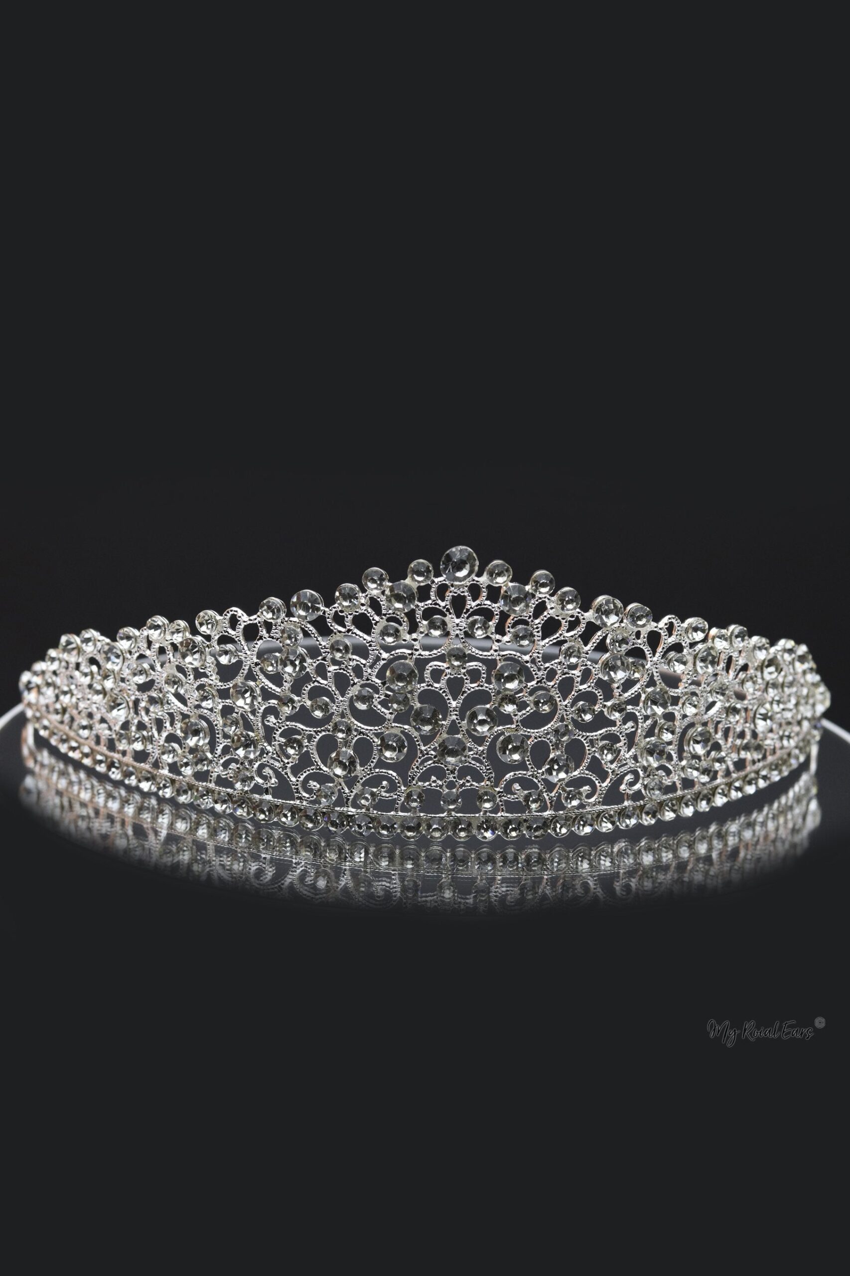 Queen Vicky- silver crystal tiara - My Roial Ears LTD