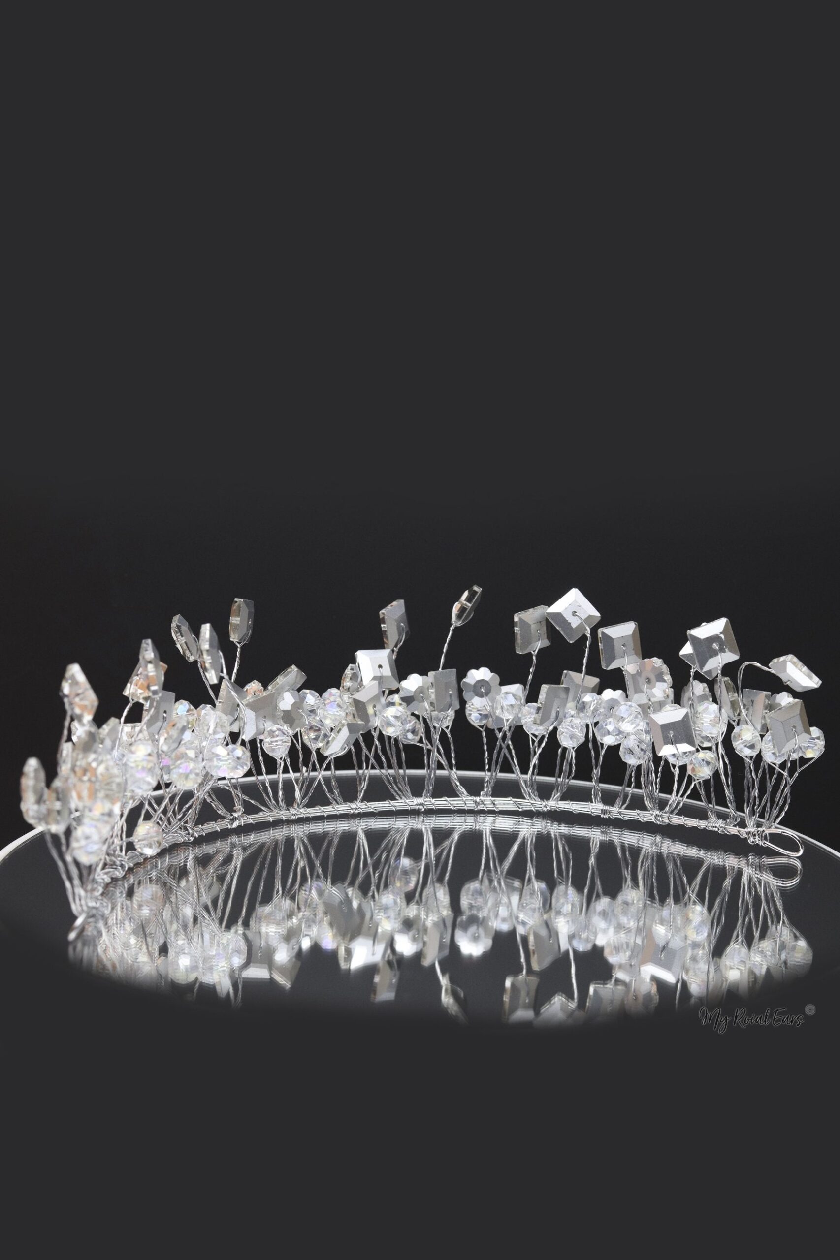 Queen Dorothy- handmade crystal beaded Tiara - My Roial Ears LTD