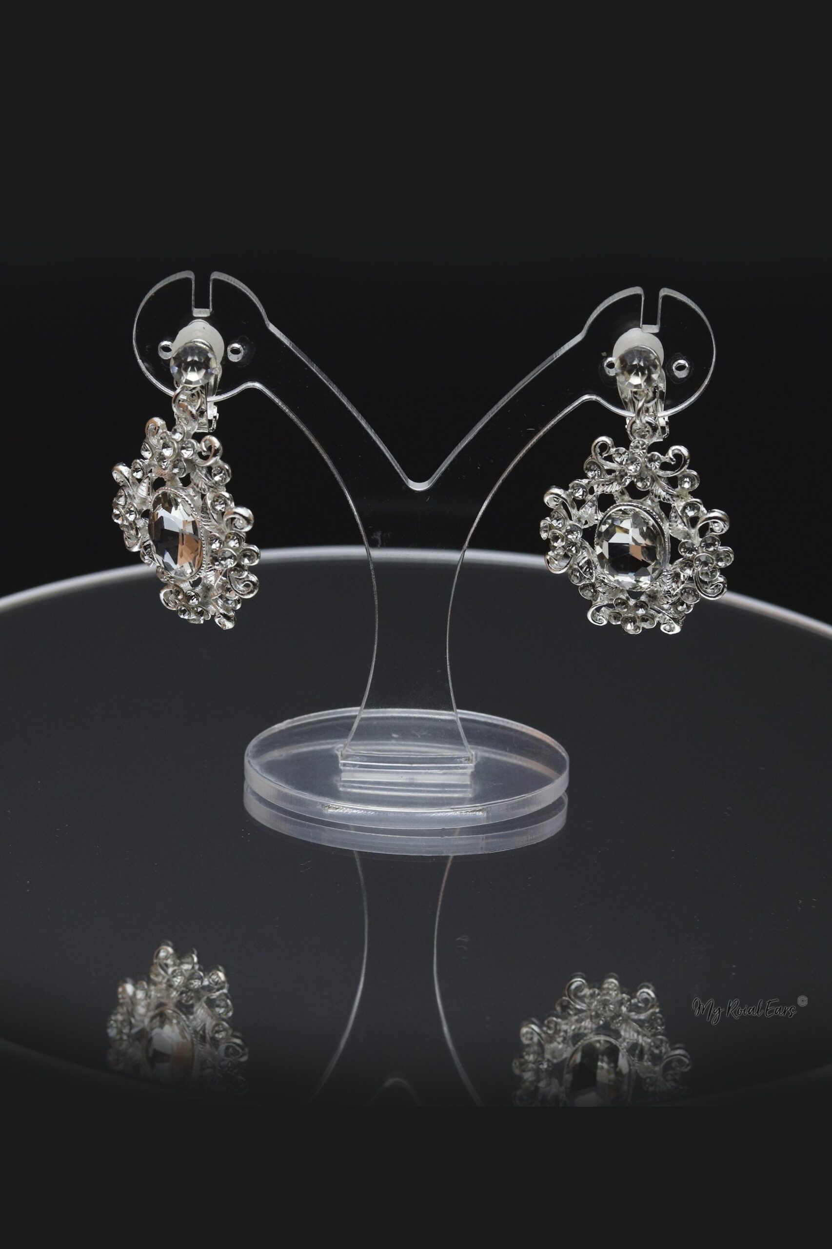 Queen Audrey-an exquisite crystal stone tiara - My Roial Ears LTD
