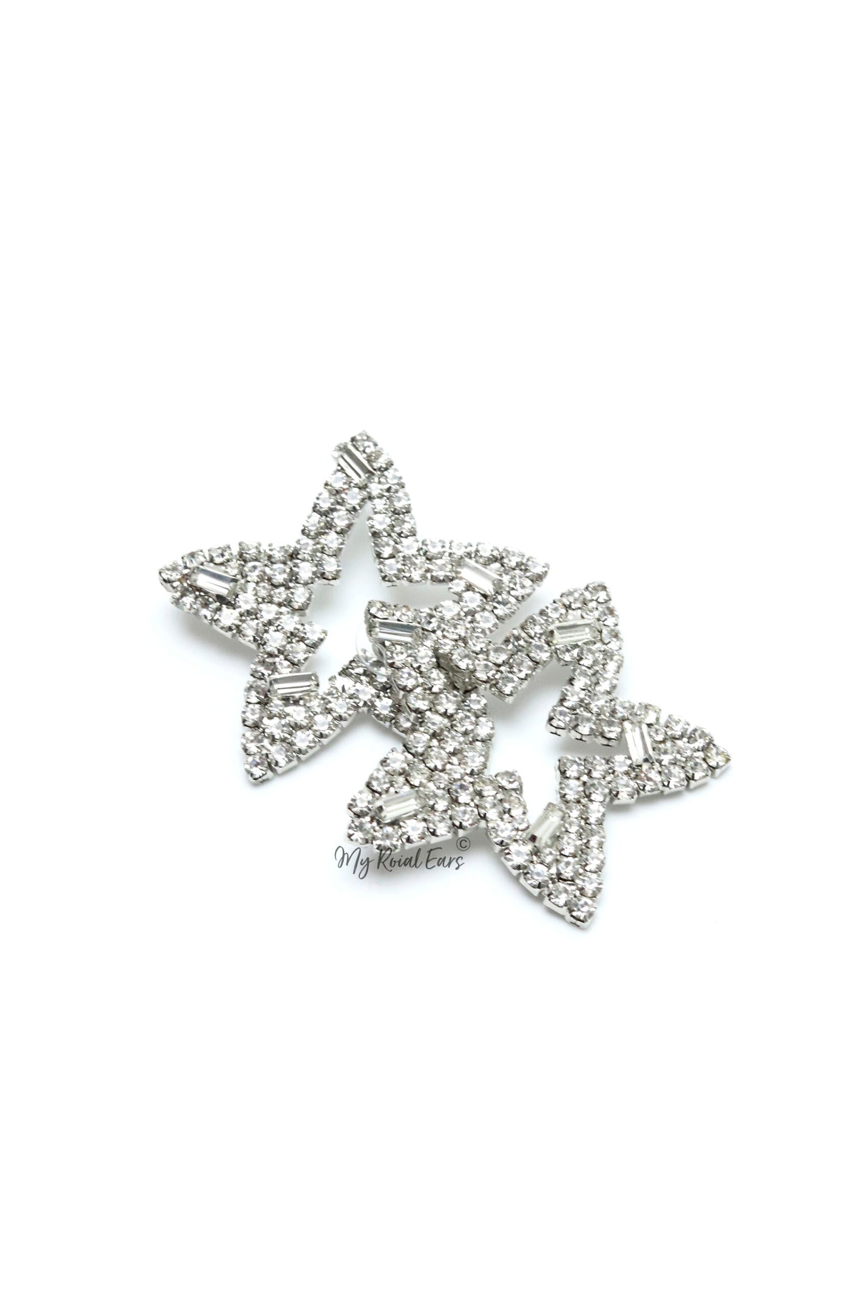 Bella H- statement star diva stud earrings - Image 4