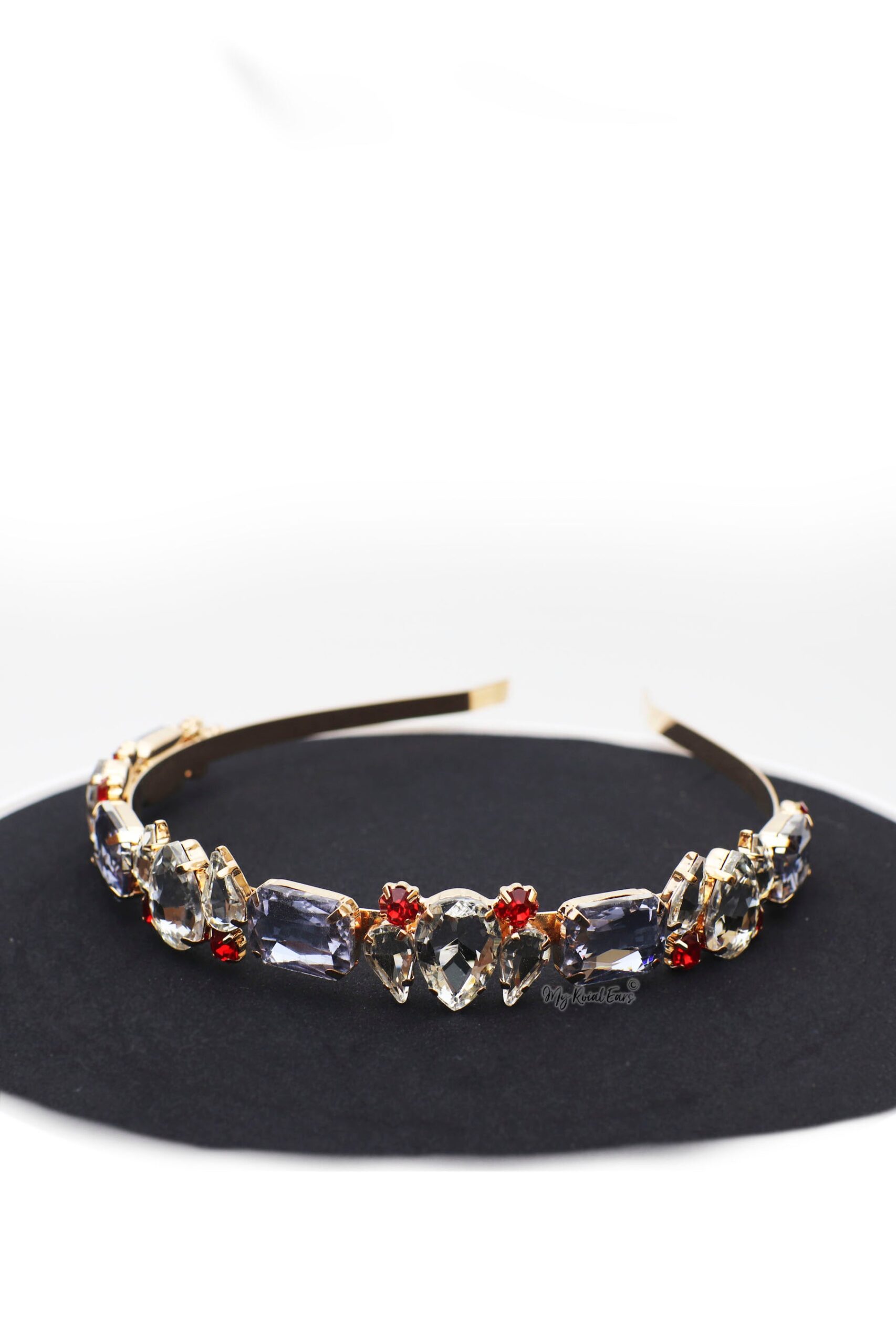 Queen Faustine Multi-gorgeous crystal stone headband - My Roial Ears LTD