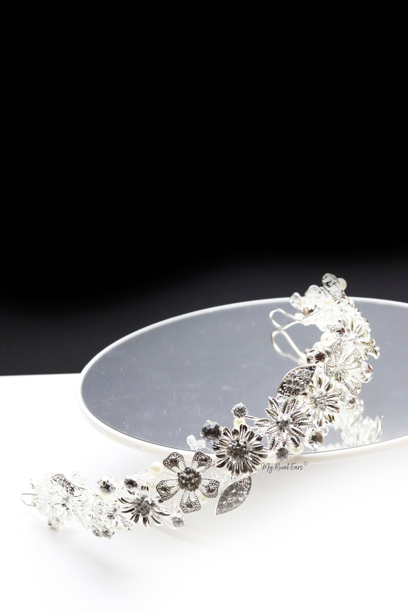 Queen Tayo- an incredible handmade floral metal headband - My Roial Ears LTD