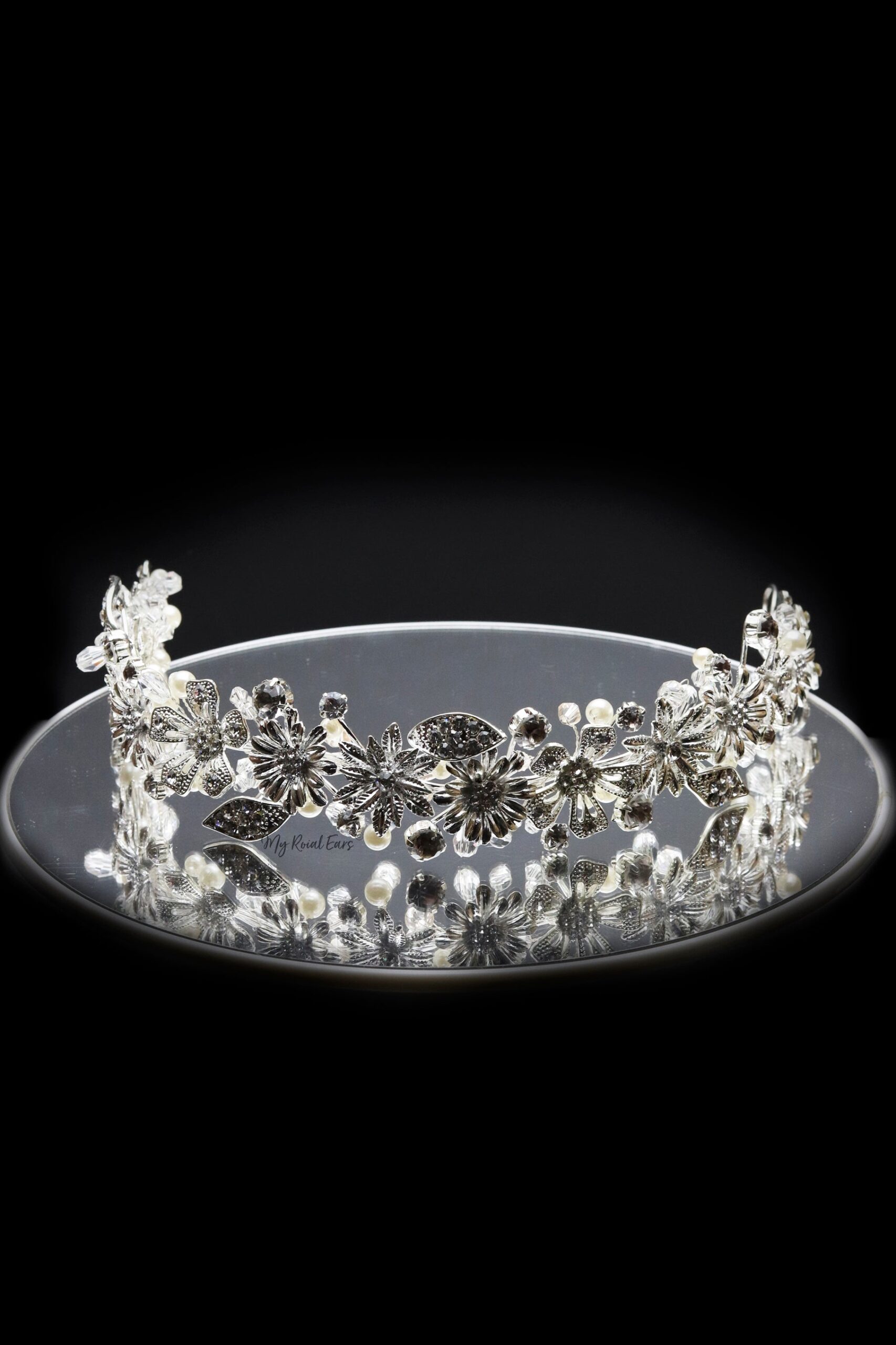 Queen Tayo- an incredible handmade floral metal headband - My Roial Ears LTD
