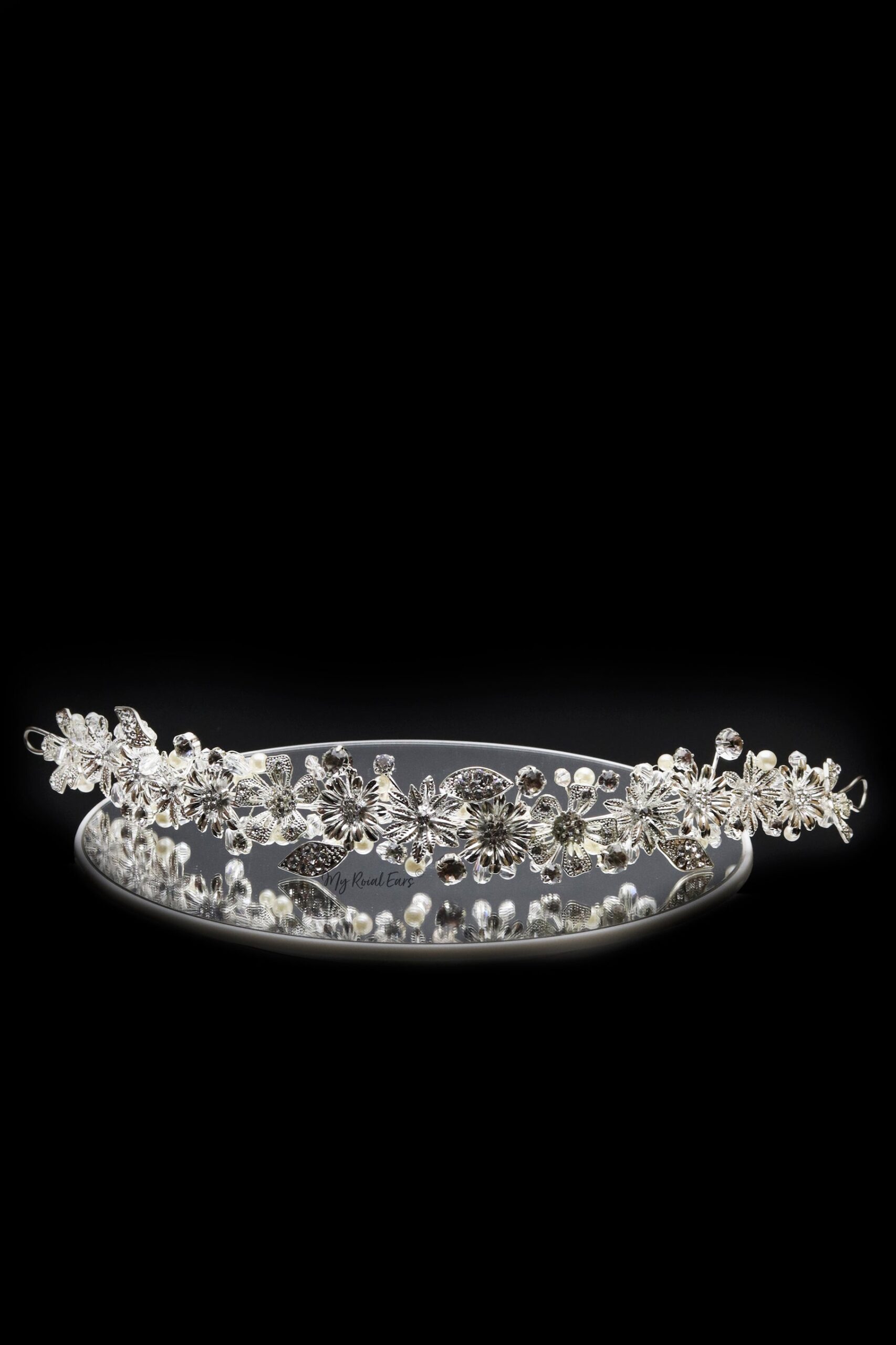 Queen Tayo- an incredible handmade floral metal headband - My Roial Ears LTD
