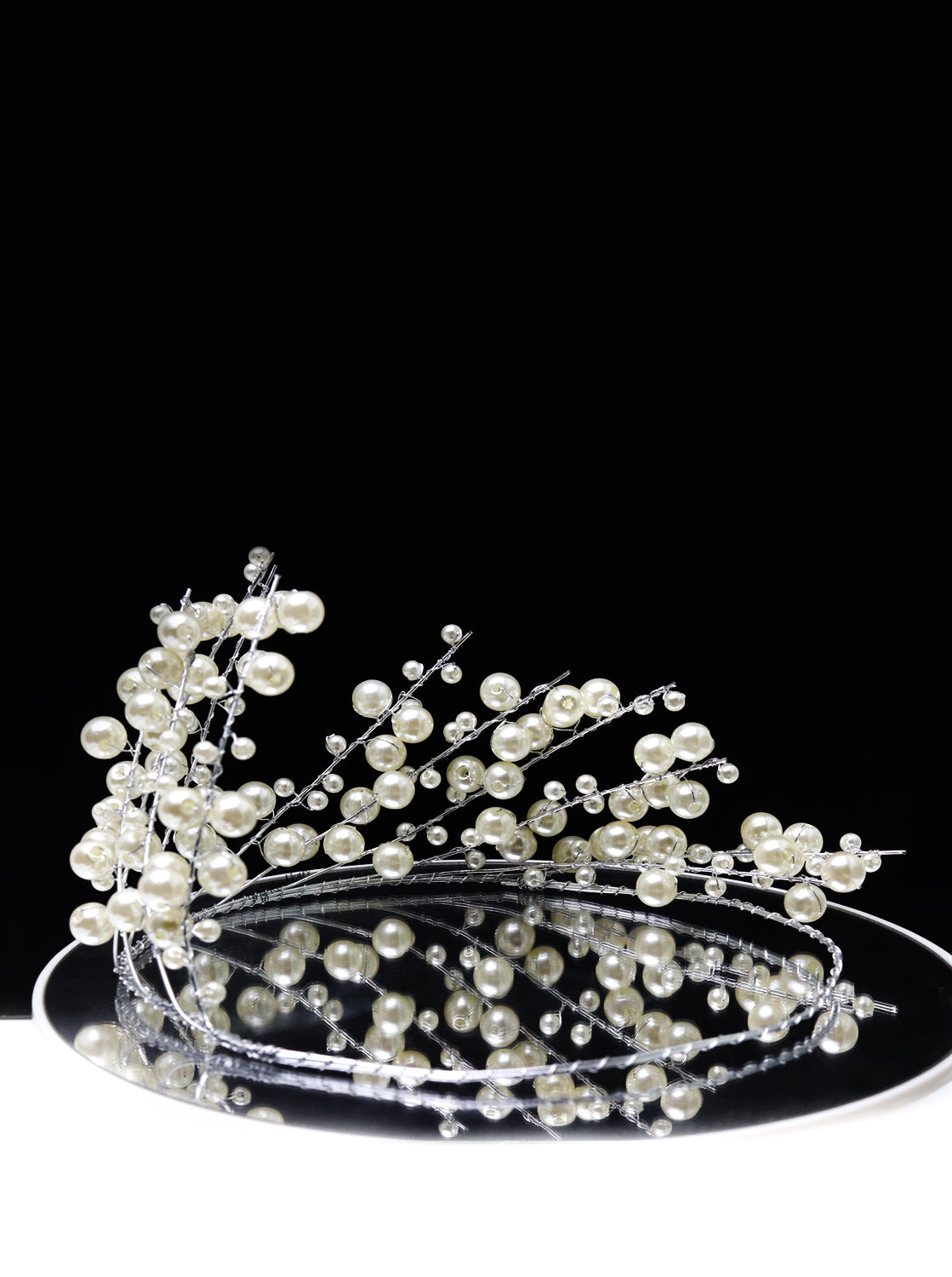 Queen Jerica- exquisite pearl crown - Image 4