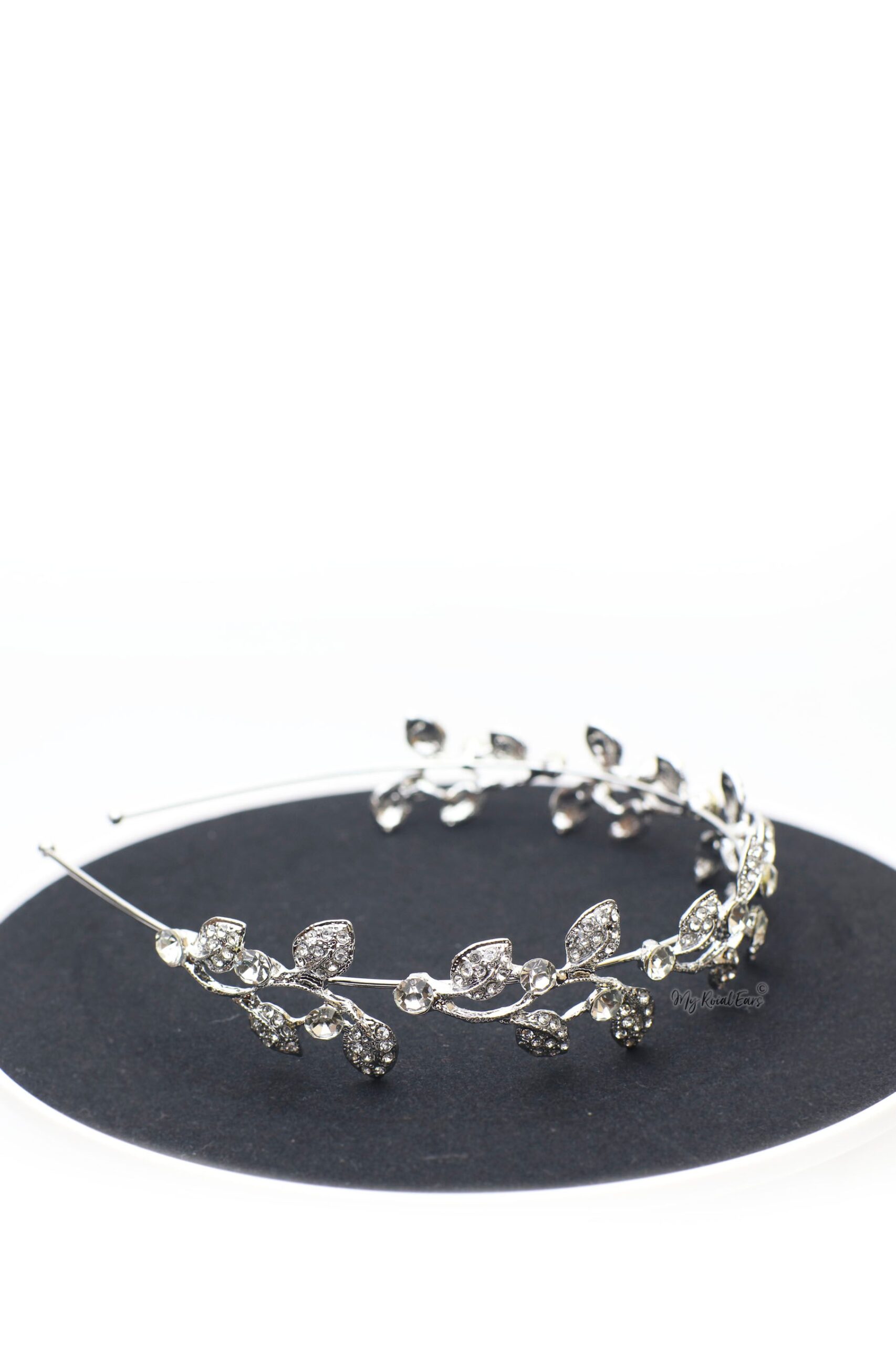 Queen Leda- a charming rhinestone floral crystal headband - My Roial Ears LTD