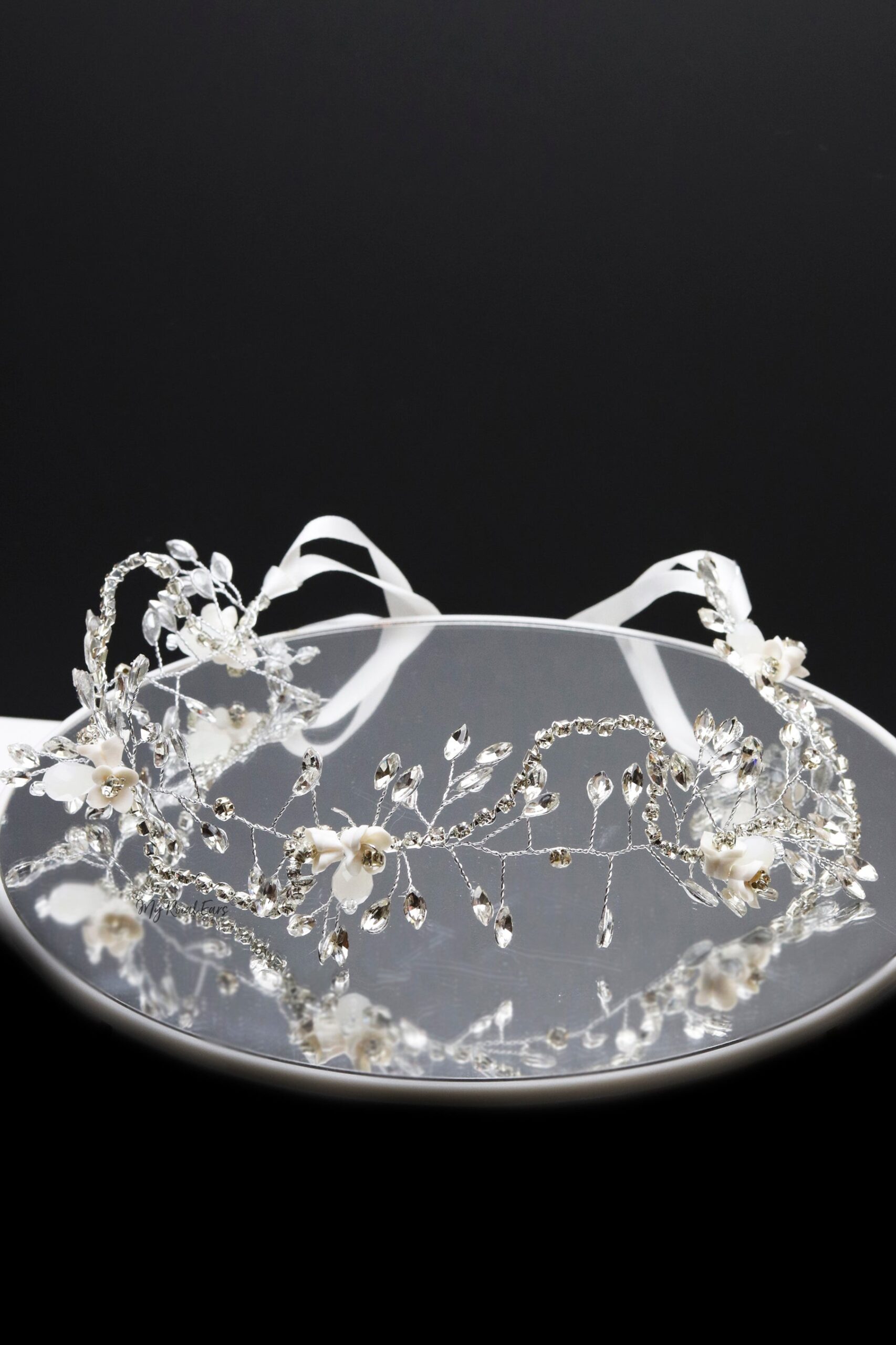 Queen Marj- light weight stunning crystal headband - My Roial Ears LTD