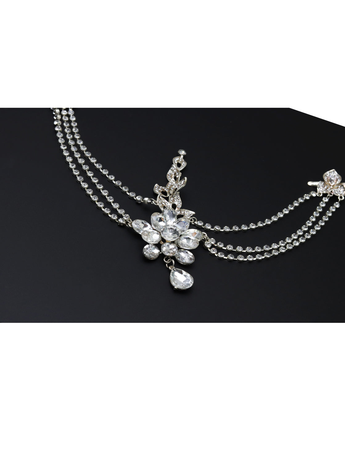 Queen Eleanor- asian floral head chain - Image 6