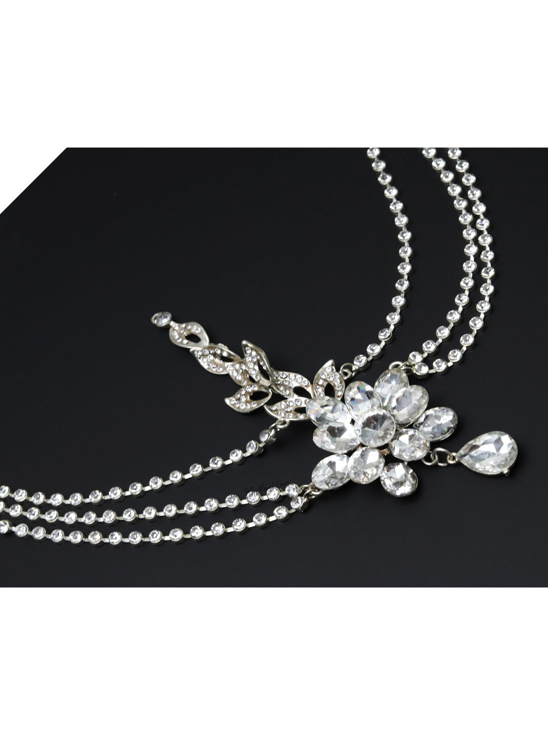 Queen Eleanor- asian floral head chain - Image 2