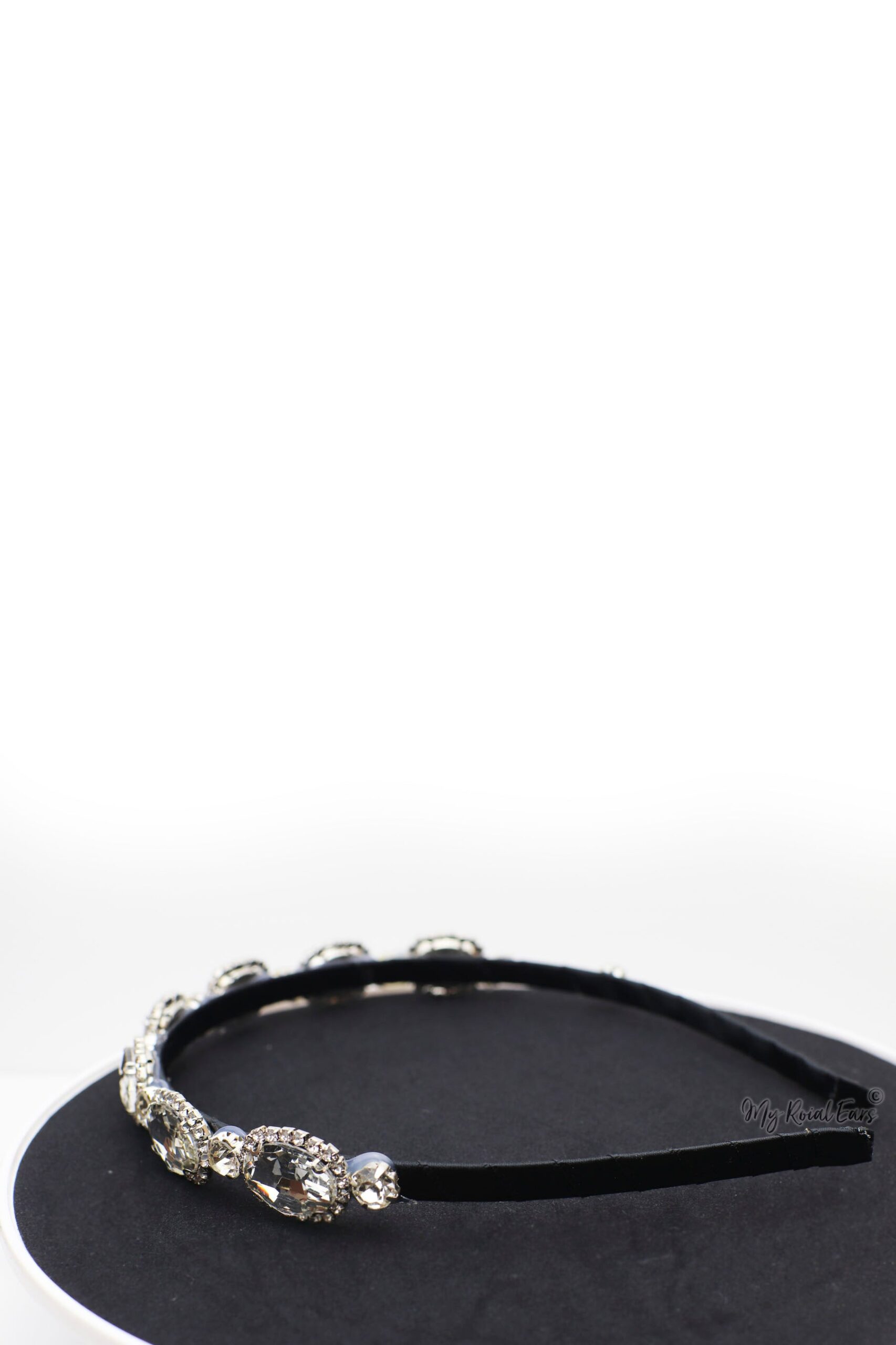 Queen Eugenie - elegant rhinestone diamond headband - My Roial Ears LTD
