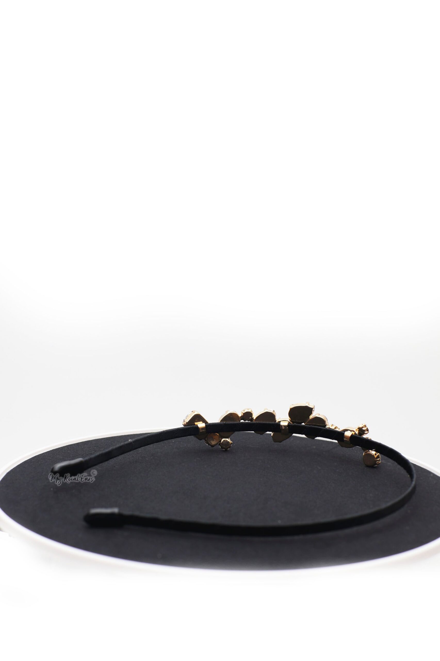 Queen Majesta-side crystal headband - My Roial Ears LTD