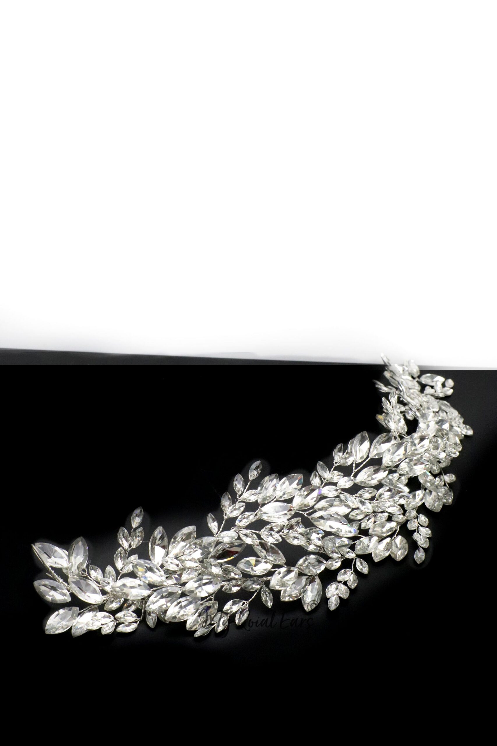 Queen Sonia- dazzling crystal bridal headpiece