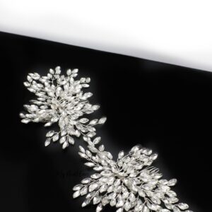 Queen Avril-modest crystal statement headband