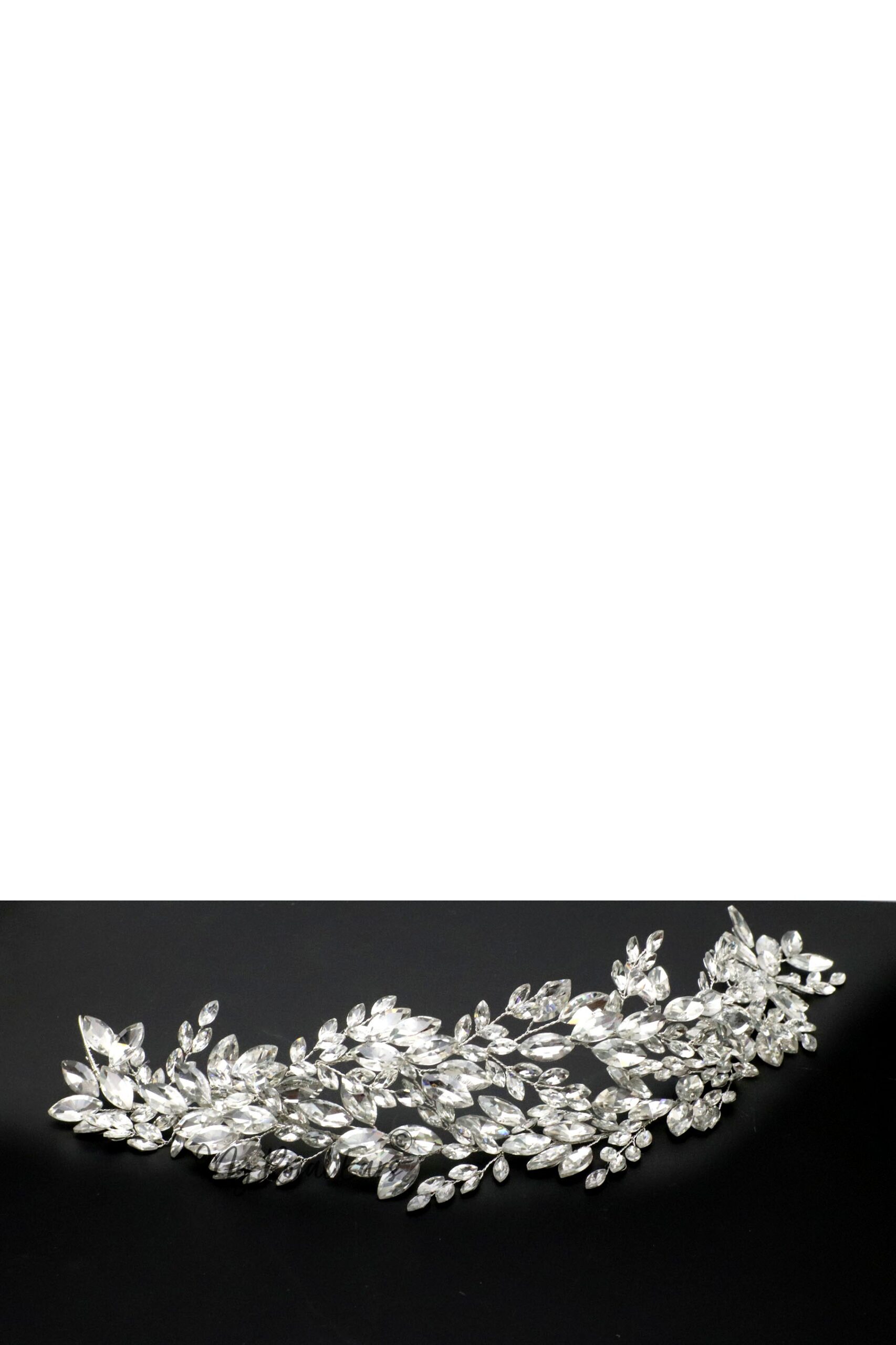 Queen Sonia- dazzling crystal bridal headpiece - Image 5