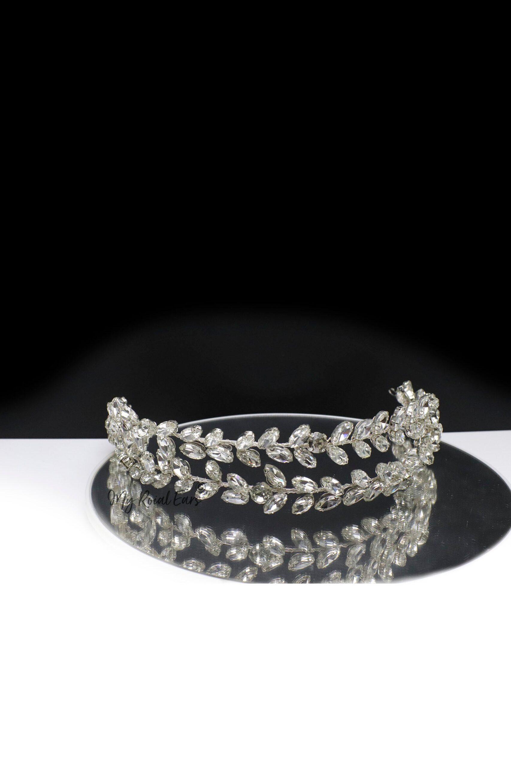 Queen Moria-crystal leaf inspired stunning headpiece - Image 2