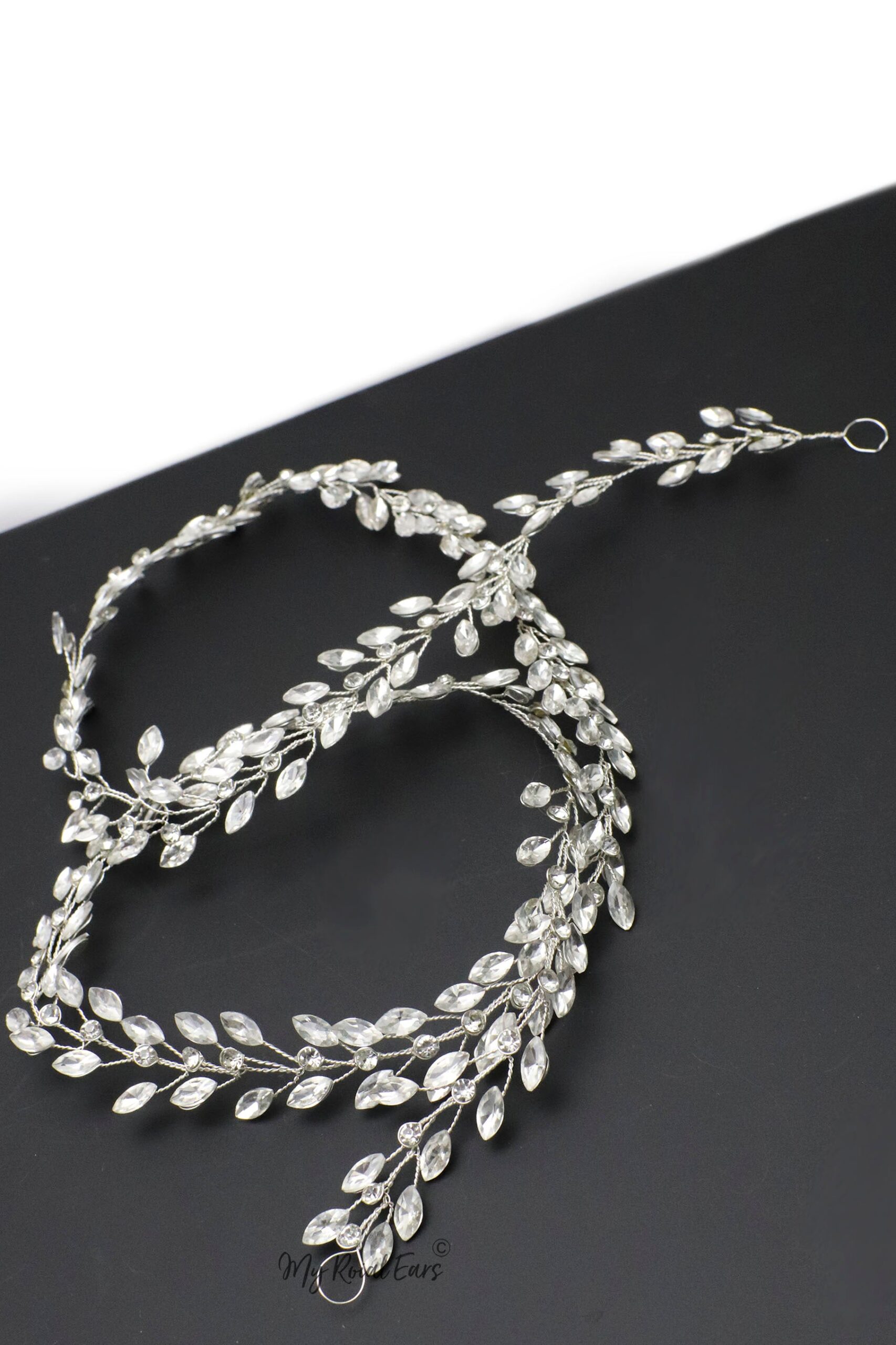 Queen Josephine-crystal flexible bridal headpiece - Image 3