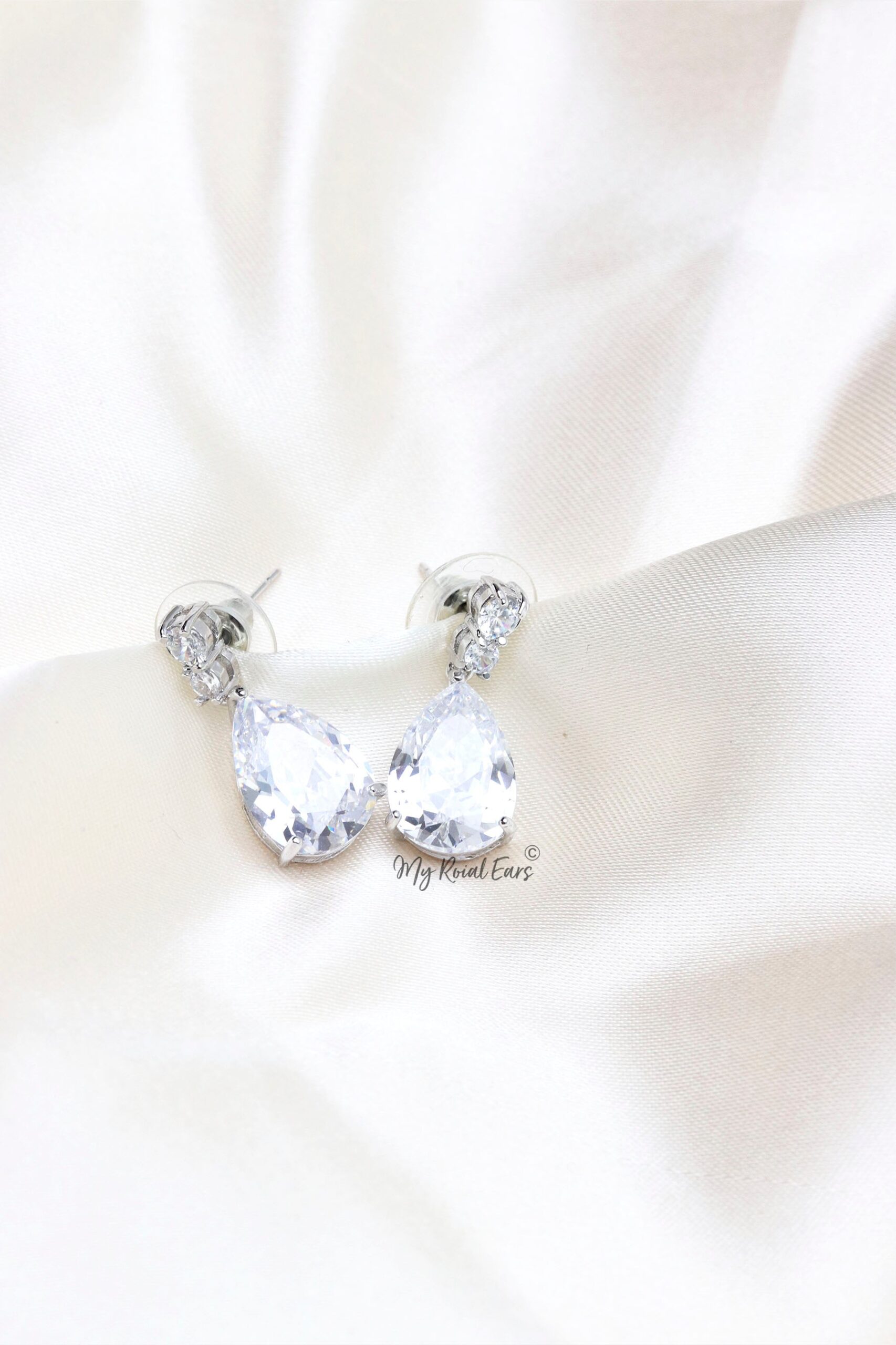 Q.ZARA-exquisite sterling silver drop earrings - Image 2
