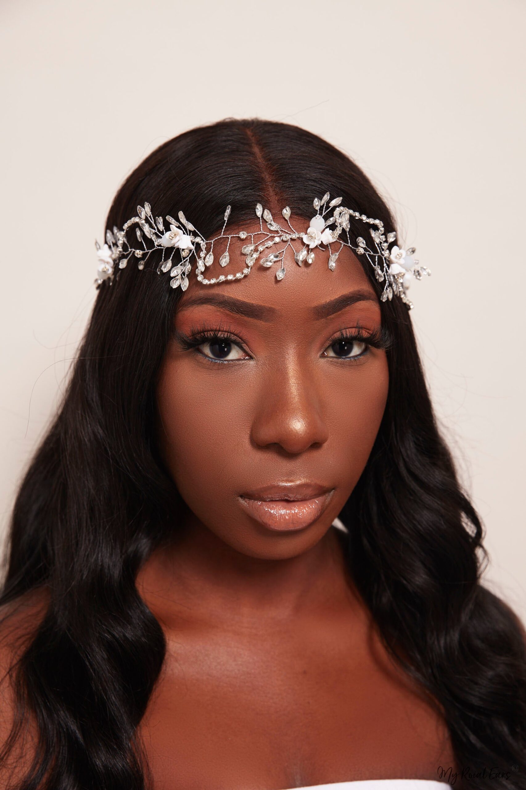 Queen Marj- light weight stunning crystal headband - My Roial Ears LTD