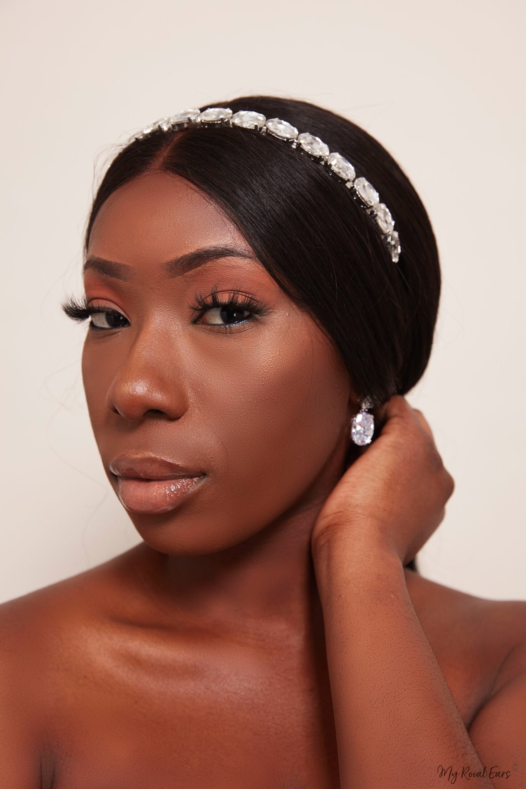 Queen Love- crystal gems stone headband - Image 2